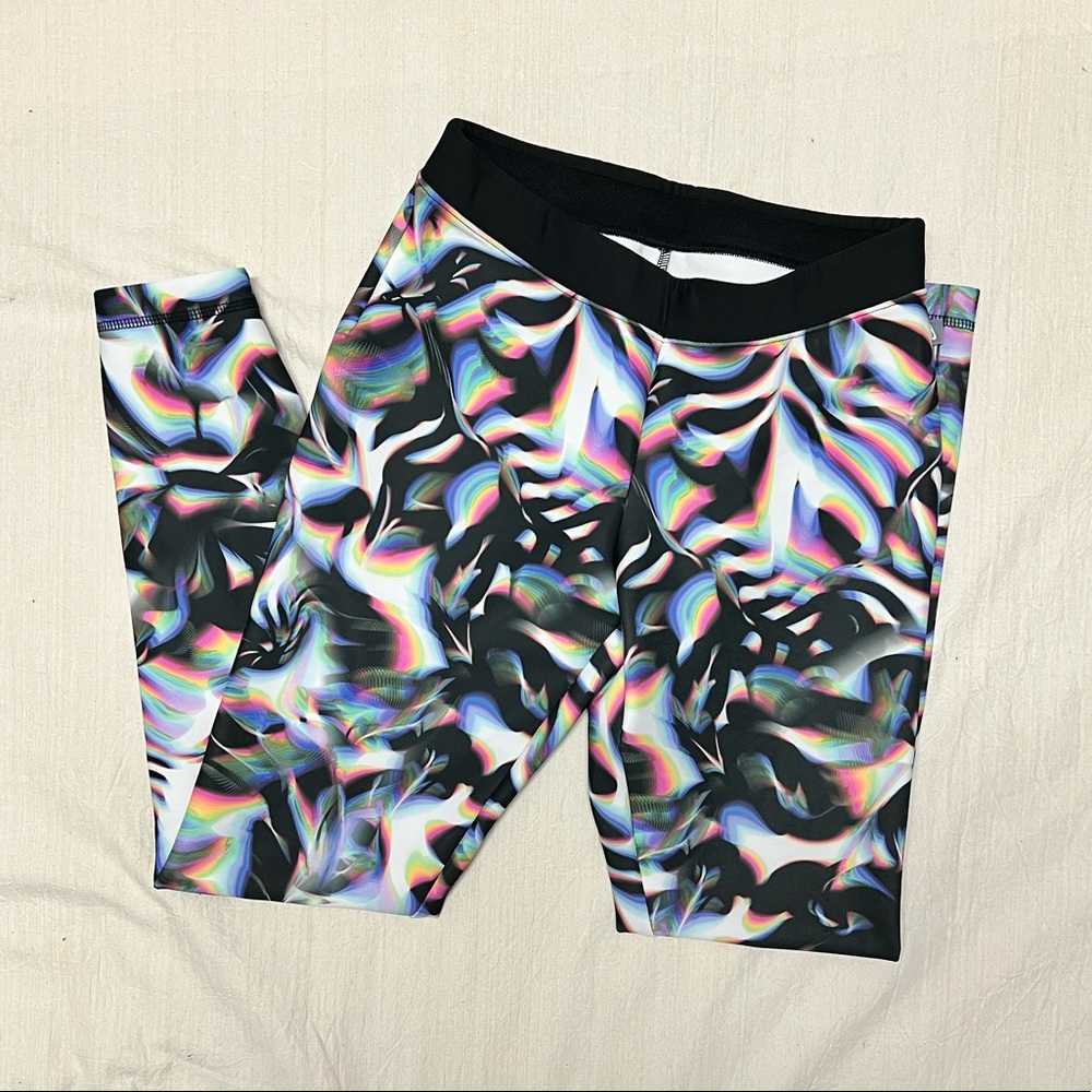 Nike color swirl leggings
